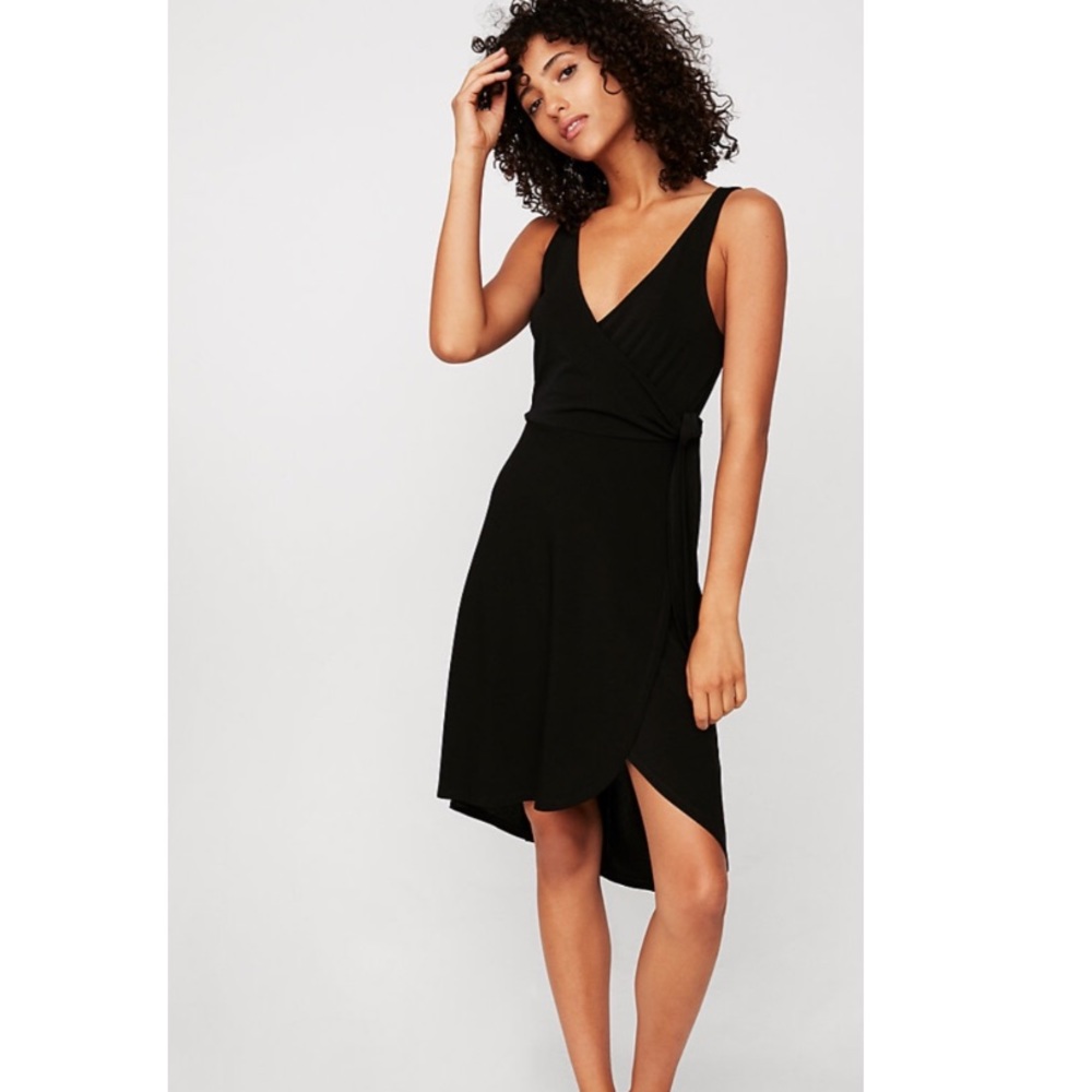 Express Mesh Inset Mini Sheath Dress